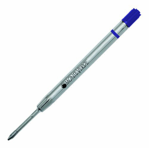 Monteverde Capless Gel Refill (to fit Parker), 1.0 mm Broad Point, Blue