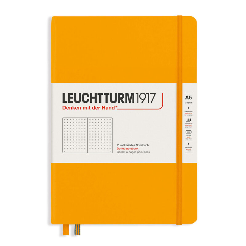 Leuchtturm Notebook A5 Hard Dotted Rising Sun