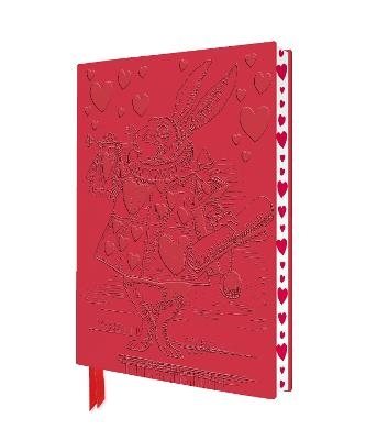 Alice in Wonderland: White Rabbit Artisan Art Notebook (Flame Tree Journals