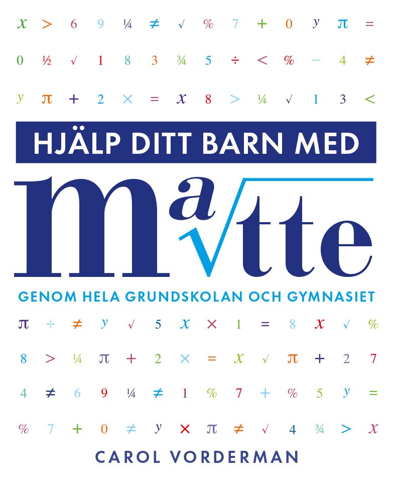 Hjälp ditt barn med matte genom hela grundskolan och gymnasiet