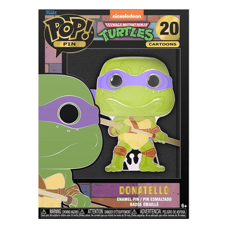 Teenage Mutant Ninja Turtles POP! Enamel Pin Donatello 10 cm