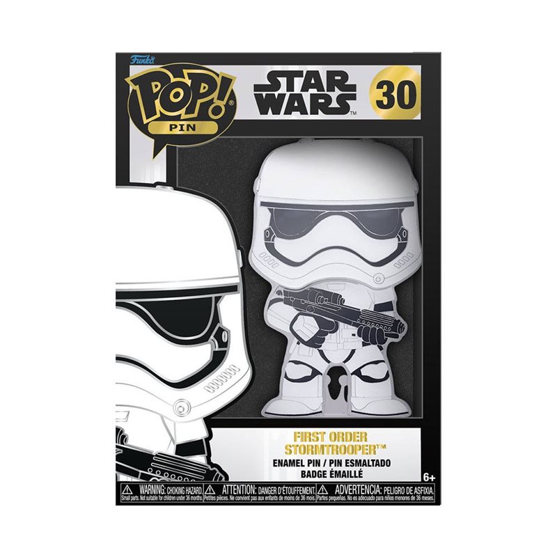 Star Wars POP! Enamel Pin Stormtrooper 10 cm