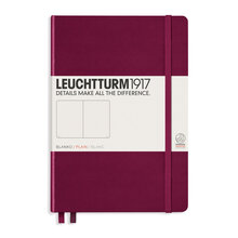 Leuchtturm 1971  NOTEBOOK A5 Hard Plain Port Red