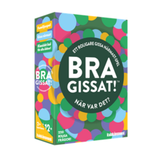 Spel - Kylskåpspoesi- Bra gissat! När var det?