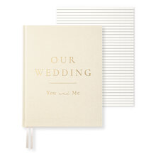 Wedding Journal Off White