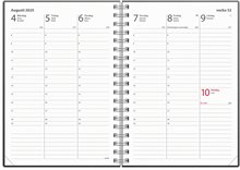 Kalender 2025 Weekly A6 Eco Line